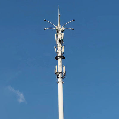 30m di pali di telecomunicazione per postazioni di telecomunicazione con calcolo della pressione del vento