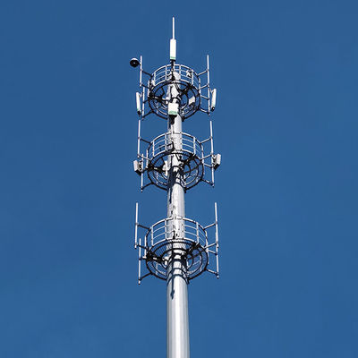 Relazione sull'analisi della struttura dei poli di telecomunicazione e dei poli di acciaio per il materiale Q235