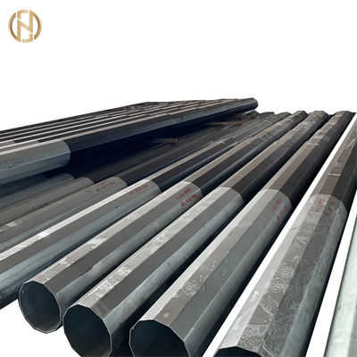 L'altezza 10m Galvanised Power Pole ha galvanizzato le poste d'acciaio 330daN 300daN