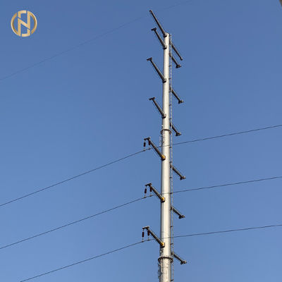 Resistenza galvanizzata di terremoto di altezza di Electric Power Palo 35m buona