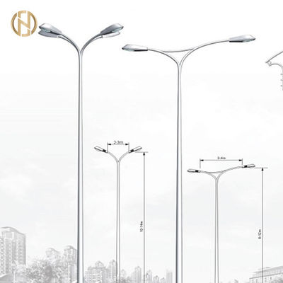 Iluminazione pubblica palo galvanizzata 3M 6M 9M 12M Custom Octagonal Light Palo
