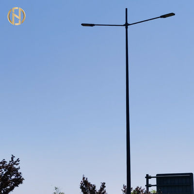 Singolo braccio/doppia iluminazione pubblica palo del braccio 10m Q235