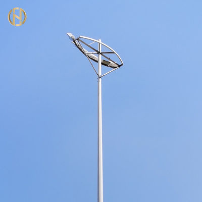 Spessore di galvanizzazione di palo leggero 20M 30M 80-100μM dell'albero di Fileds di calcio alto