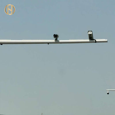 Vento di montaggio ottagonale di altezza del CCTV Palo 3-20M dell'acciaio di forma resistente