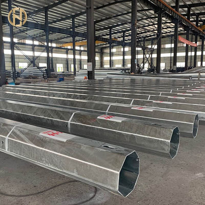 10 - la immersione calda di 30M ha galvanizzato Palo ASTM 123 ASTM 153 30FT 10KV - 550KV