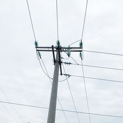 gli accessori di 12KV 35KV Palo hanno galvanizzato il braccio d'acciaio dell'incrocio 8000D per il progetto di potere