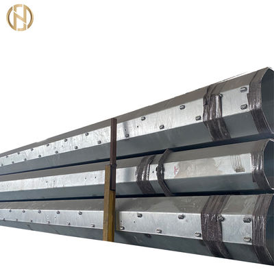 La immersione calda di ASTM 633 12m ha galvanizzato il metallo palo leggero per il trasporto di energia