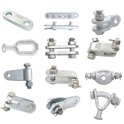 La immersione calda ha galvanizzato la linea sopraelevata montaggi del cavo di Electric Power degli accessori