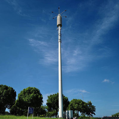 comprare Customizable Height and Wind Design for Telecommunication Post with Steel Pole Structure Analysis Report online manufacture