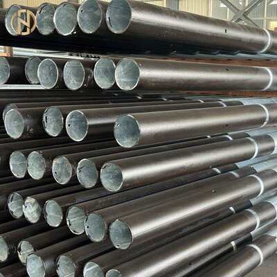 comprare Palle di acciaio galvanizzato 6m 9m 12m per illuminazione stradale e trasmissione di energia online manufacture