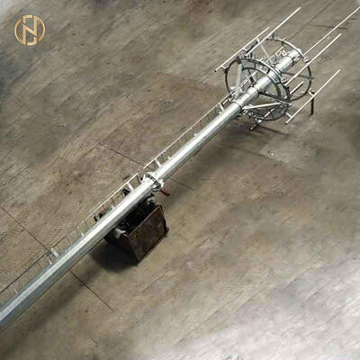 comprare Acciaio HDG EN1090 CE certificato 4G 5G Telecomunicazione Polo monopolio per antenna torre cellulare online manufacture
