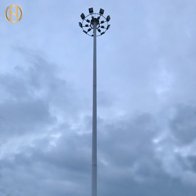 comprare Altezze 15M - 40M dei pali di illuminazione dell'albero di forma del dodecagono alta per l'aeroporto online manufacture
