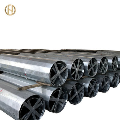comprare il potere palo galvanizzato 69KV di 21M ha galvanizzato il vento d'acciaio della posta resistente online manufacture