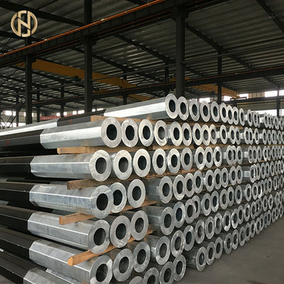 comprare la immersione calda di SPF 960daN di 12m ha galvanizzato Palo 9600N 33KV 30KV ASTM 572 GR65 GR50 online manufacture