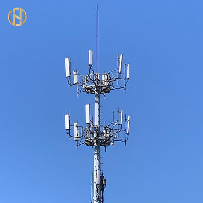 comprare linea di trasmissione cellulare di 120FT anti corrosione di Palo con lo schermo della vetroresina online manufacture