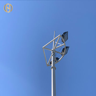 comprare Acciaio non che solleva tipo alto iso 9001 dei pali di illuminazione 25M 30M 35M dell'albero certificato online manufacture