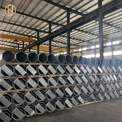 comprare 12M ha galvanizzato il fattore di sicurezza d'acciaio tubolare 1340daN della classe 7 della posta 2,0 online manufacture