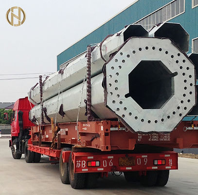 comprare High quality galvanized telecom poles 2025 online manufacture