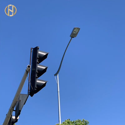 comprare braccio dell'alto dell'albero di 35m singolo braccio ottagonale solare dell'iluminazione pubblica doppio online manufacture