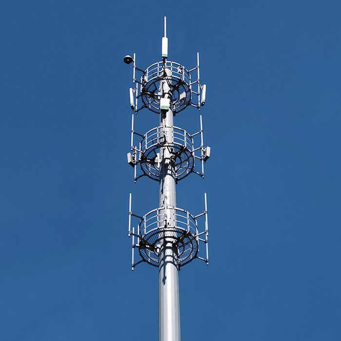 Relazione sull'analisi della struttura dei poli di telecomunicazione e dei poli di acciaio per il materiale Q235