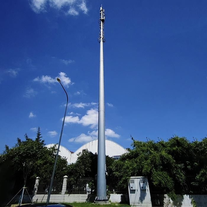 30m di pali di telecomunicazione per postazioni di telecomunicazione con calcolo della pressione del vento