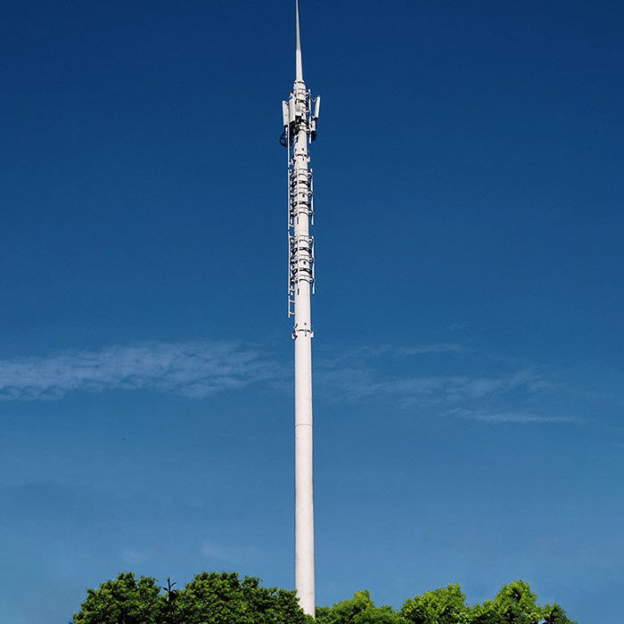 Antenne in acciaio da 40 m monopoli con alta resistenza normalizzata