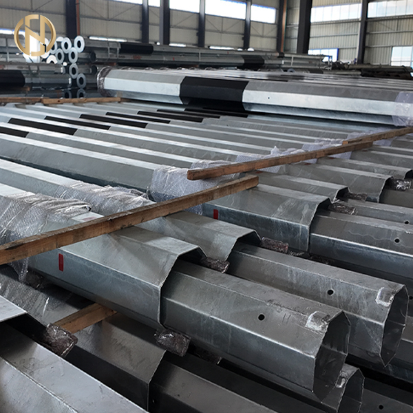 25FT-45FT Poligono ottagonale galvanizzato a caldo per distribuzione elettrica