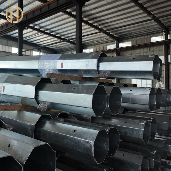 25FT-45FT Poligono ottagonale galvanizzato a caldo per distribuzione elettrica