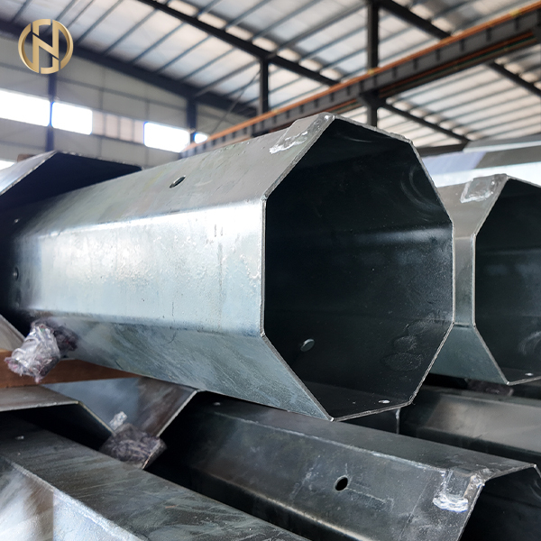 25FT-45FT Poligono ottagonale galvanizzato a caldo per distribuzione elettrica