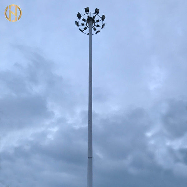 Altezze 15M - 40M dei pali di illuminazione dell'albero di forma del dodecagono alta per l'aeroporto