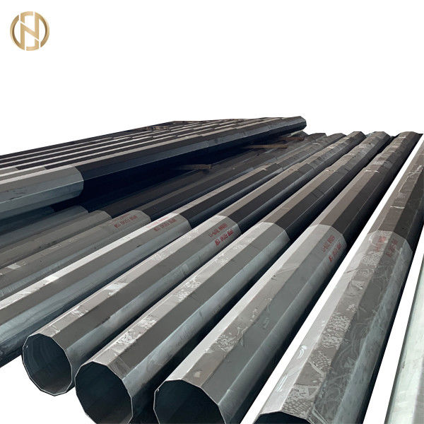 L'altezza 10m Galvanised Power Pole ha galvanizzato le poste d'acciaio 330daN 300daN