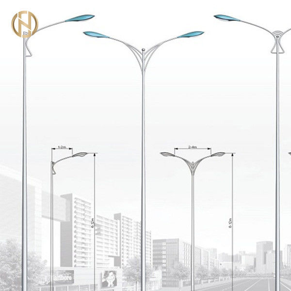IP65 ha galvanizzato la luce palo di 12M Single Arm Street
