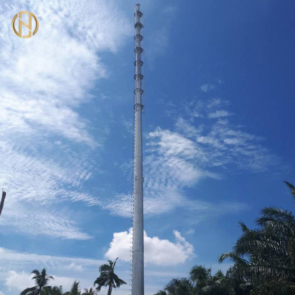 12 lati hanno galvanizzato la saldatura ben finita 110FT di palo di potere di Eelectric 35m