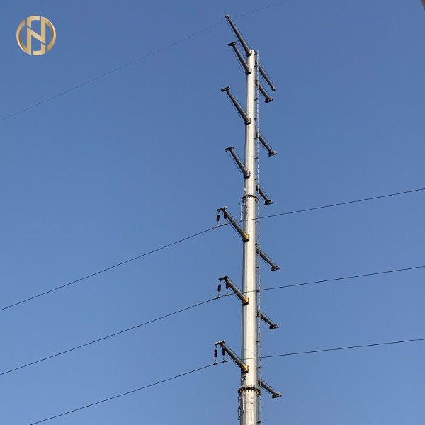Resistenza galvanizzata di terremoto di altezza di Electric Power Palo 35m buona