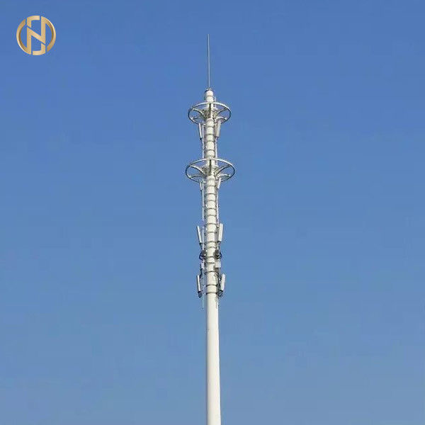 torre unipolare della trasmissione della palma di 30M 35M Telecommunication Post