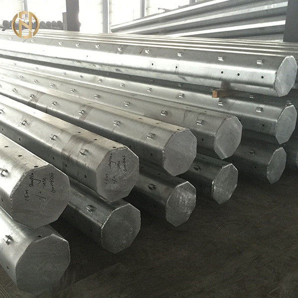 45FT Palo d'acciaio galvanizzato ottagonale 13.7M con l'iso 9001 dell'hardware certificato
