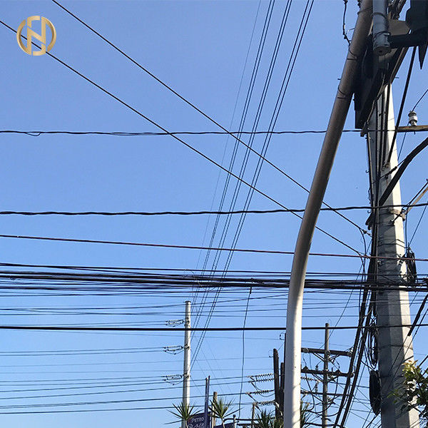 Potere palo pratico ad alta tensione di 33KV 11M Steel Utility Pole 990daN