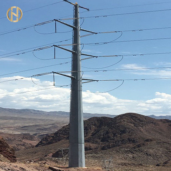 Materiale dell'acciaio Q345B GR65 della laminazione a caldo di Electric Power Palo 132KV di alta qualità