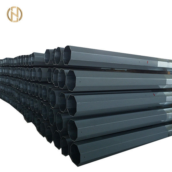 tempo di impiego lungo resistente Palo 200daN 2KN GR50 del vento tubolare d'acciaio 30FT di 9M