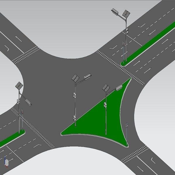 Tipo diritto trasversale di 3M 3.3M della posta del segnale stradale dell'installazione della strada
