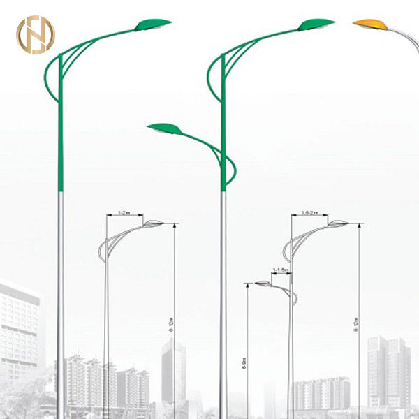 Il produttore d'acciaio di Palo 12M ha galvanizzato l'iluminazione pubblica palo d'acciaio sceglie il palo del braccio