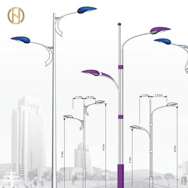 I 3M-10m l'iluminazione pubblica ottagonale palo Q235B sceglie la lampada d'acciaio Palo del braccio