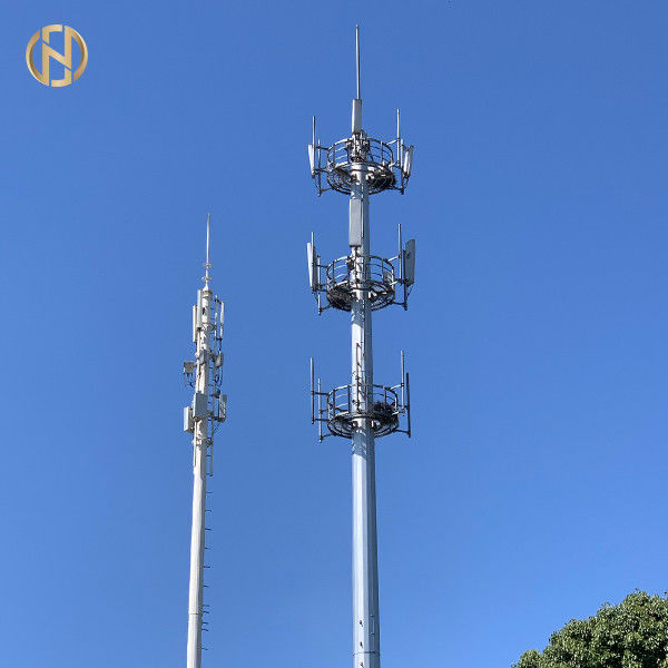 torre di 36M Cellular Monopole Communication con 2 strati di PlatformM 40