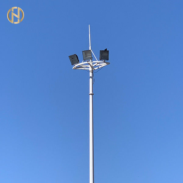 Albero Palo di forma del dodecagono l'alto ha galvanizzato palo leggero 75FT 80FT
