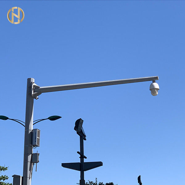 Posta della lampada della videocamera di sicurezza di traffico stradale con il tipo poligonale di spessore della pittura 5mm
