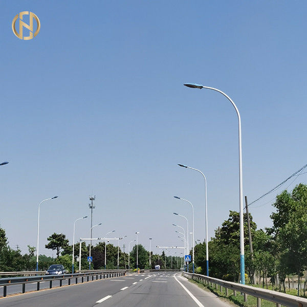 6 - anti corrosione palo leggero d'acciaio di 15M Street Light Pole con varia progettazione
