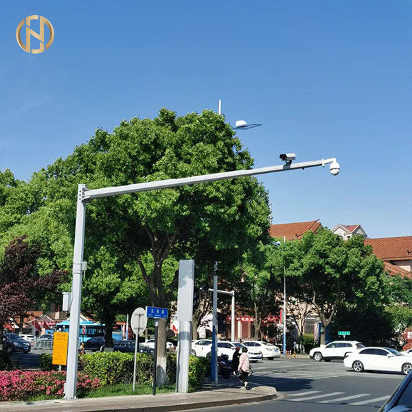 tipo poligonale della posta T della videocamera di sicurezza di Palo della macchina fotografica del CCTV di 6M 8M per Main Street