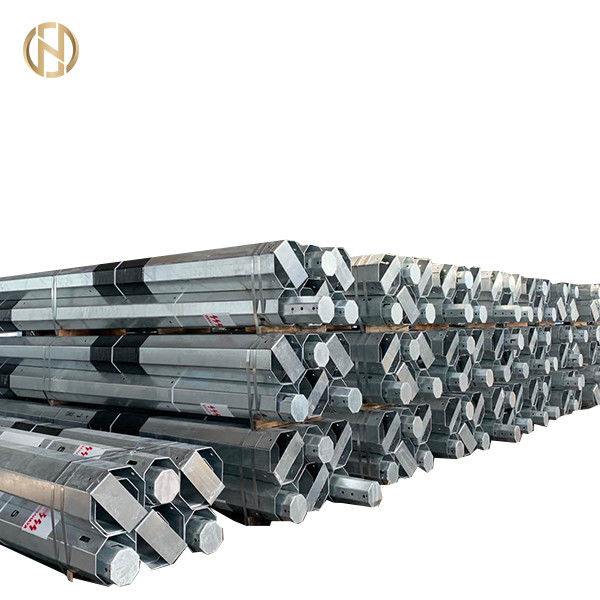 12M Galvanized Steel Light Palo per distribuzione di energia
