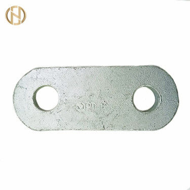 immerga il tipo galvanizzato accessori del palladio della struttura di parallelo dell'acciaio del palo del cavallotto/piatto di collegamento