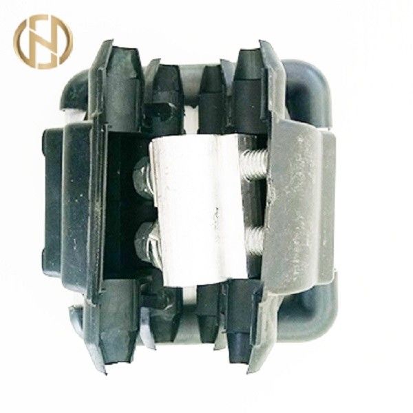 Morsetto di alluminio isolato di interramento del ramo/morsetto a terra J10BD-50-240 agli accessori del palo J10DL-50-300